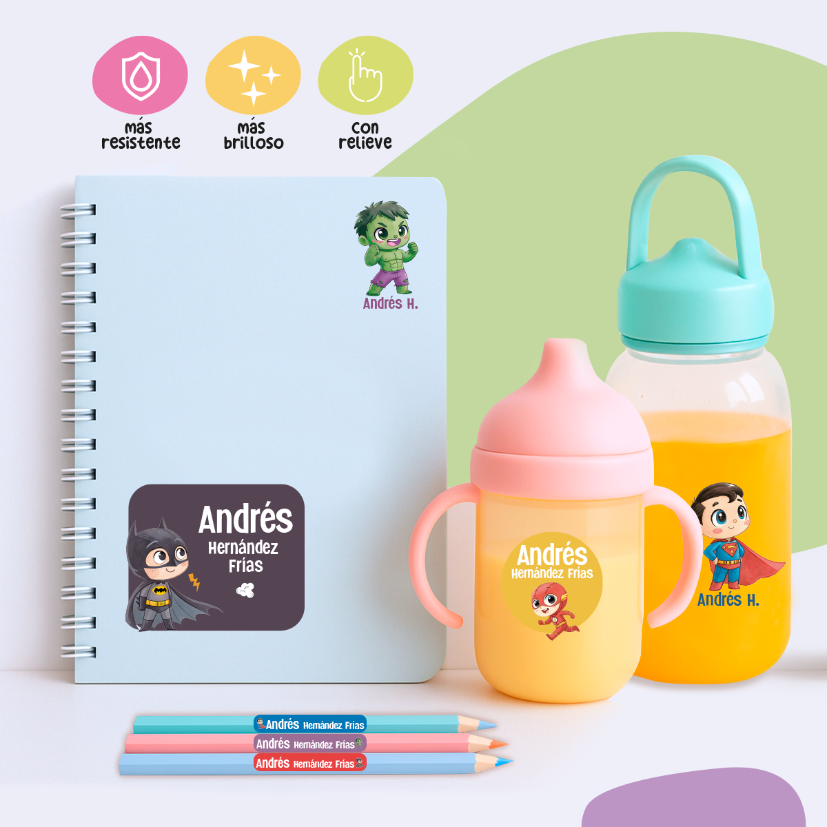KIT LITTLE SUPERHÉROES